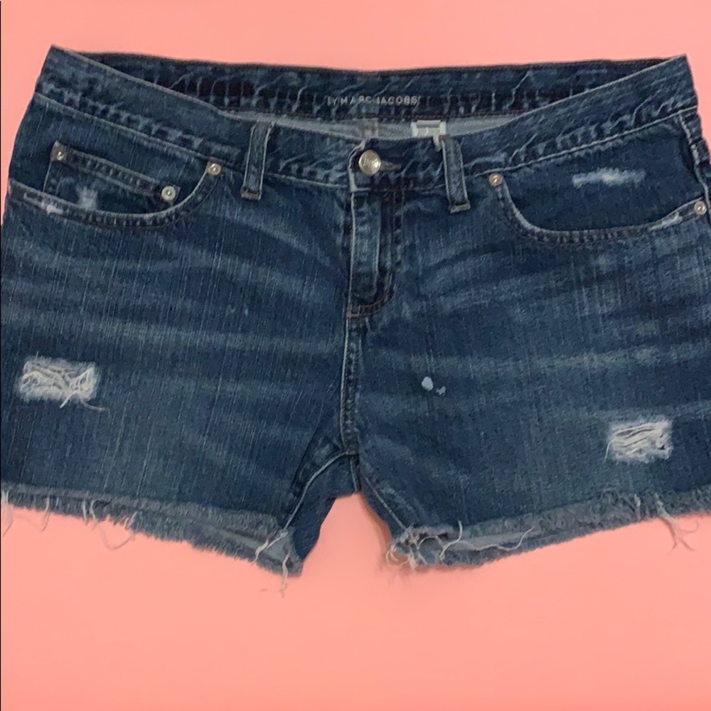 marc jacobs denim shorts